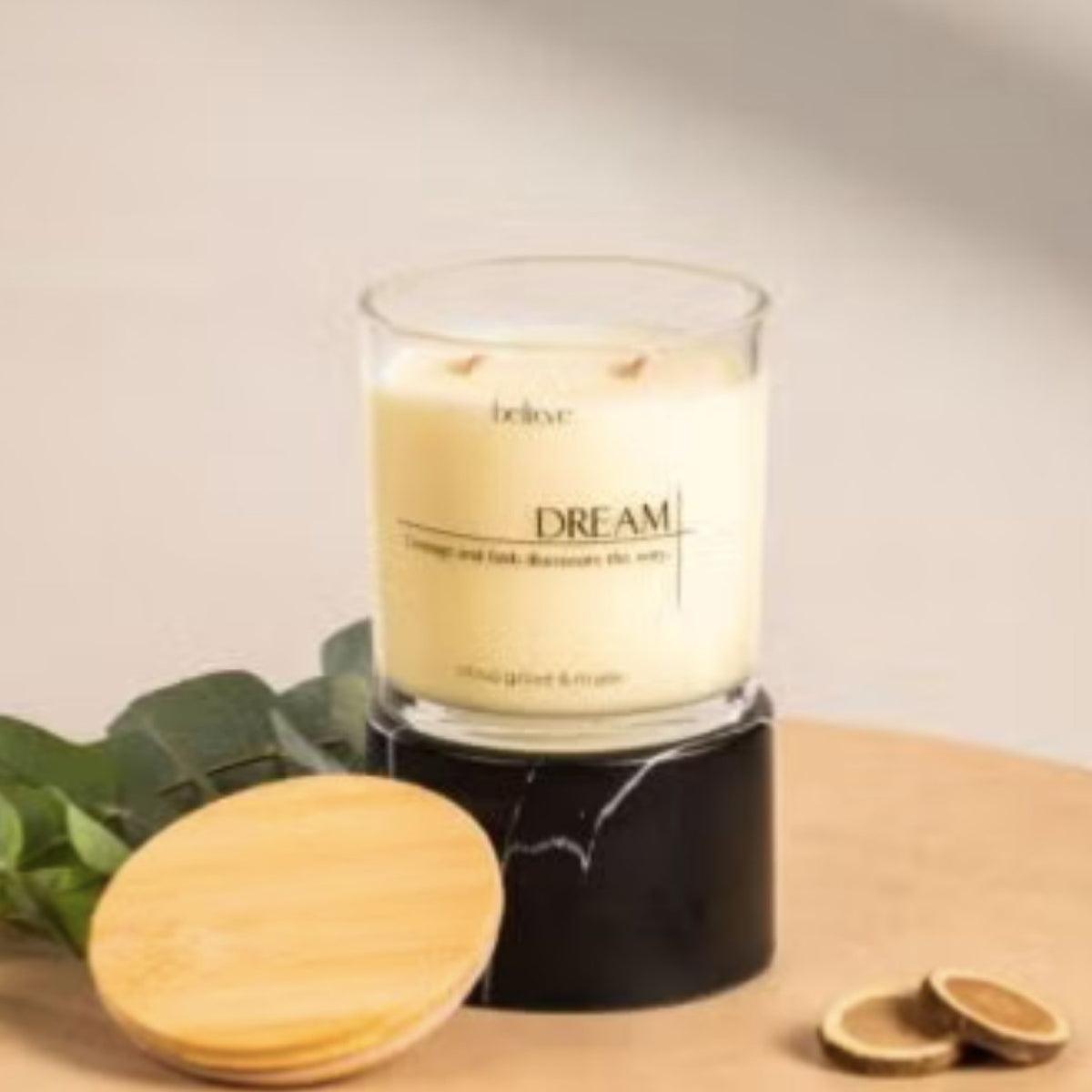DREAM Candle | Citrus & Musk Scented Candle